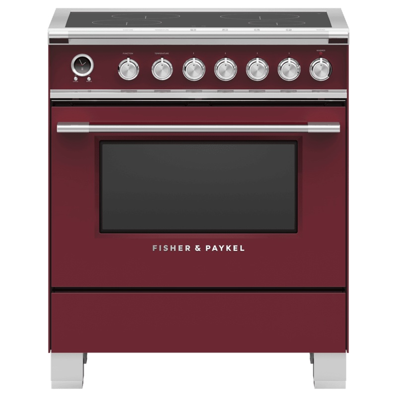 Fisher & Paykel OR30SCI6R1 Induction Range, 30″, 4 Zones, Self-Cleaning