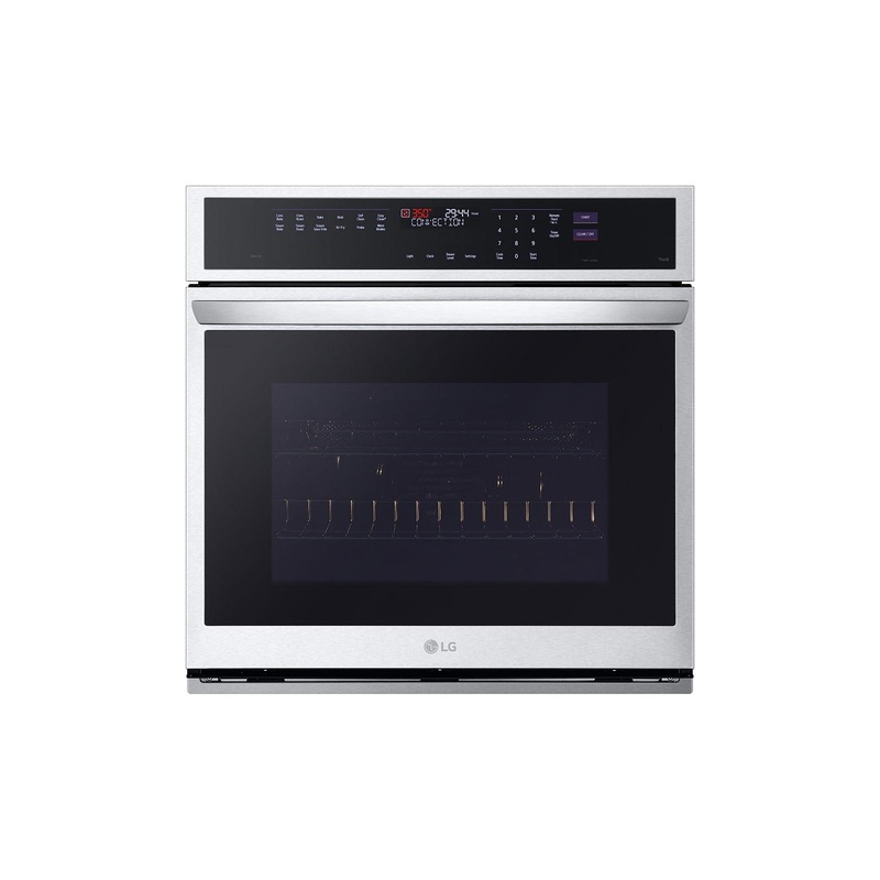 Lg WSEP4727F 4.7 cu. ft. Smart Wall Oven with InstaView, True Convection, Air Fry, and Steam Sous Vide
