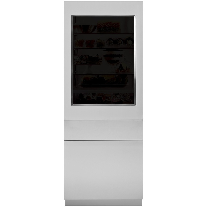 Monogram ZKGSN804NRH 30″ Integrated Refer Ss Glass Door Panel, 80″ Opening -3/4″ , Rh