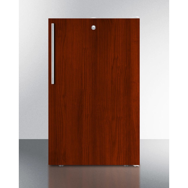 Summit FS407LBI7IF Commercially Listed 20″ Wide Built-In Undercounter All-Freezer, -20 C Capable With A Lock And Integrated Door Frame For Full Overlay Panels