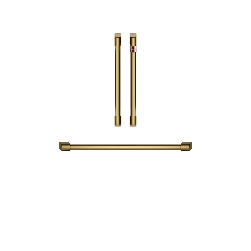 Cafe CXWDFHKPMCG Caf Handle Kit – Wall Oven Brushed Brass