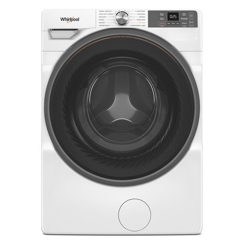 Whirlpool WFW5720RW 4.5 cu. ft. Smart Front Load ENERGY STAR Washer with FreshFlow Vent System