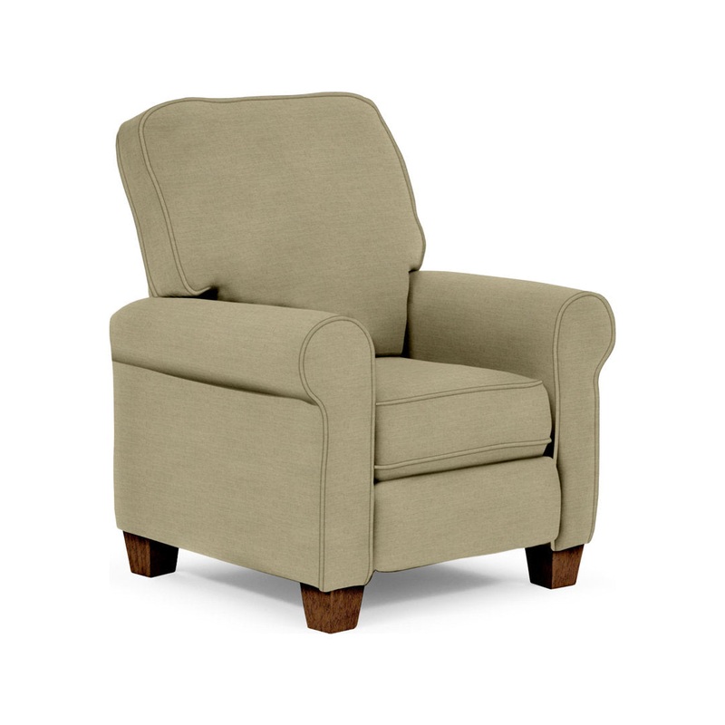 Aghancrossy 35” Wide Manual Standard Recliner Wayfair Custom Upholstery Fabric: Ecru Beige Performance