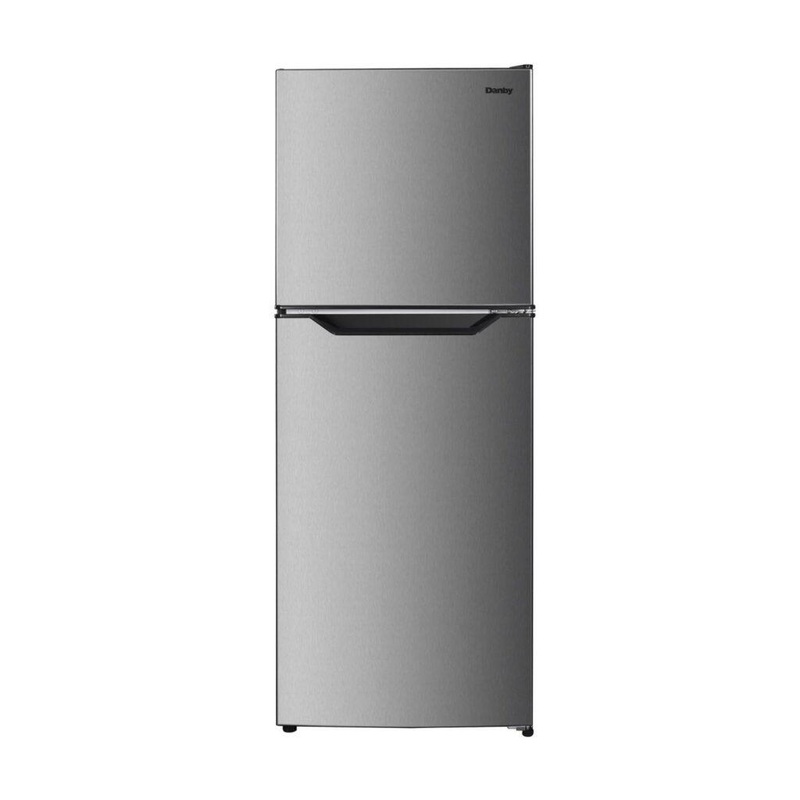 Danby DFF070B2BSLDB6 Danby 7.0 Cu. Ft. Frost Free Top Mount Freezer In Stainless Steel