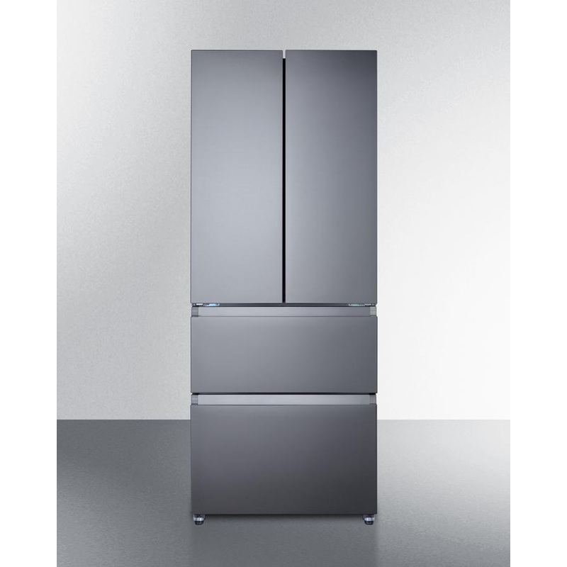 Summit FDRD152PL 27.5″ Wide French Door Refrigerator-Freezer