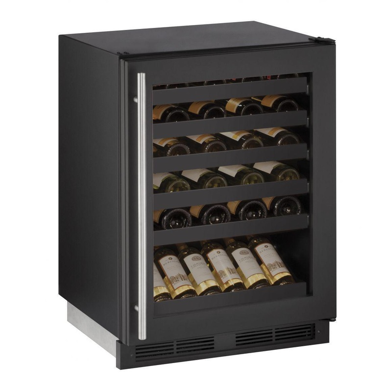 U-Line U1224WCB00B 1224wc 24″ Wine Refrigerator With Black Frame Finish (115 V/60 Hz Volts /60 Hz Hz)