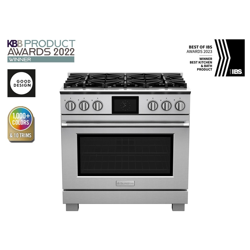 Bluestar BSDF366B 36″ Dual Fuel Range