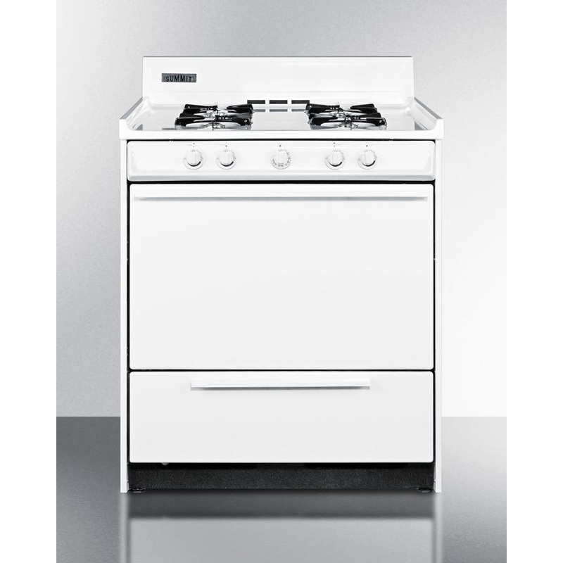 Summit WNM2107 30″ Wide Gas Range