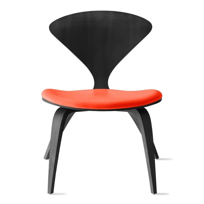Cherner Lounge Side Chair – Upholstered Seat