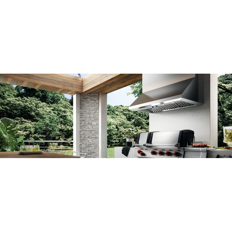 Elica ECP136SS CAPRI Outdoors Range Hood 36″ wide – 1200CFM