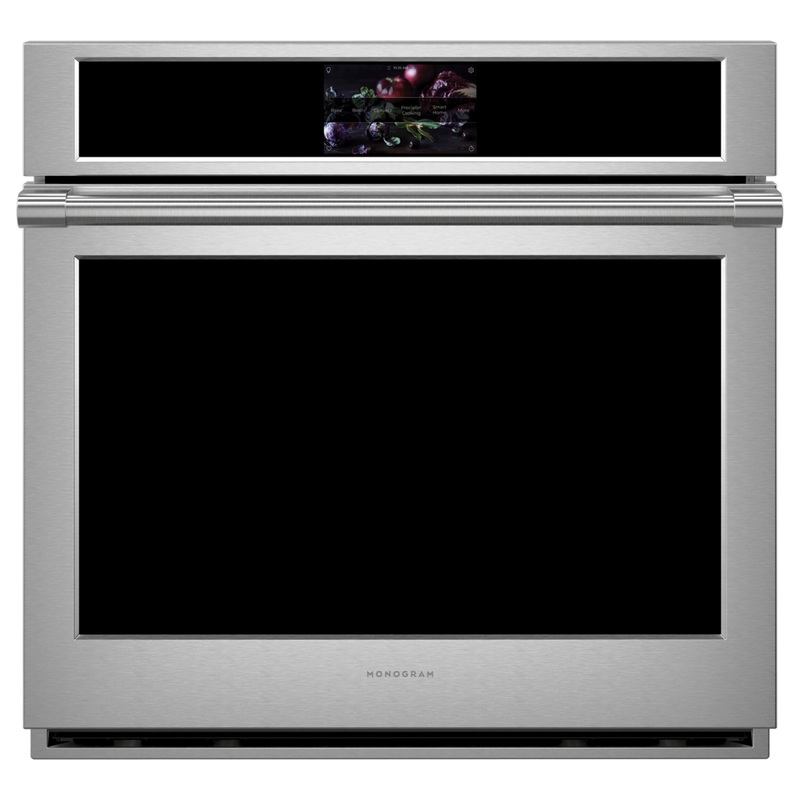 Monogram ZTSX1DPSNSS Monogram 30″ Smart Electric Convection Single Wall Oven Statement Collection