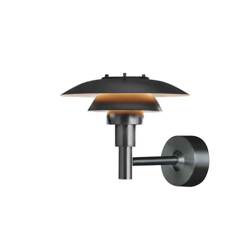 PH 3-2 Wall Lamp Black