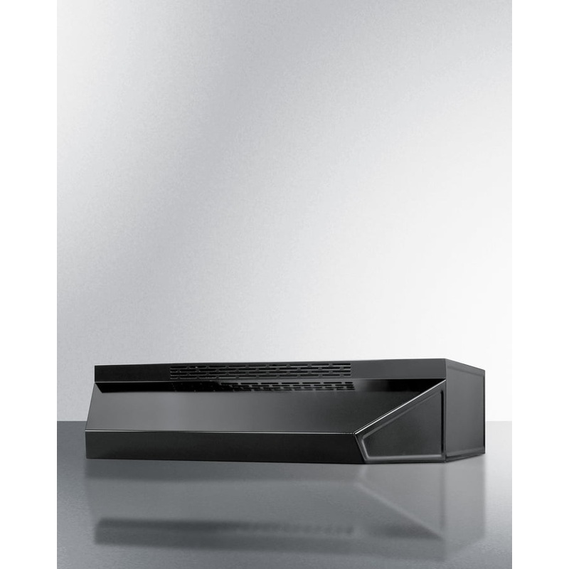 Summit ADAH1624B 24″ Under Cabinet Convertible Range Hood, Ada Compliant