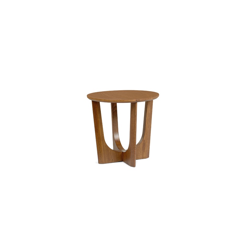 Tovi Smoked Oak Side Table