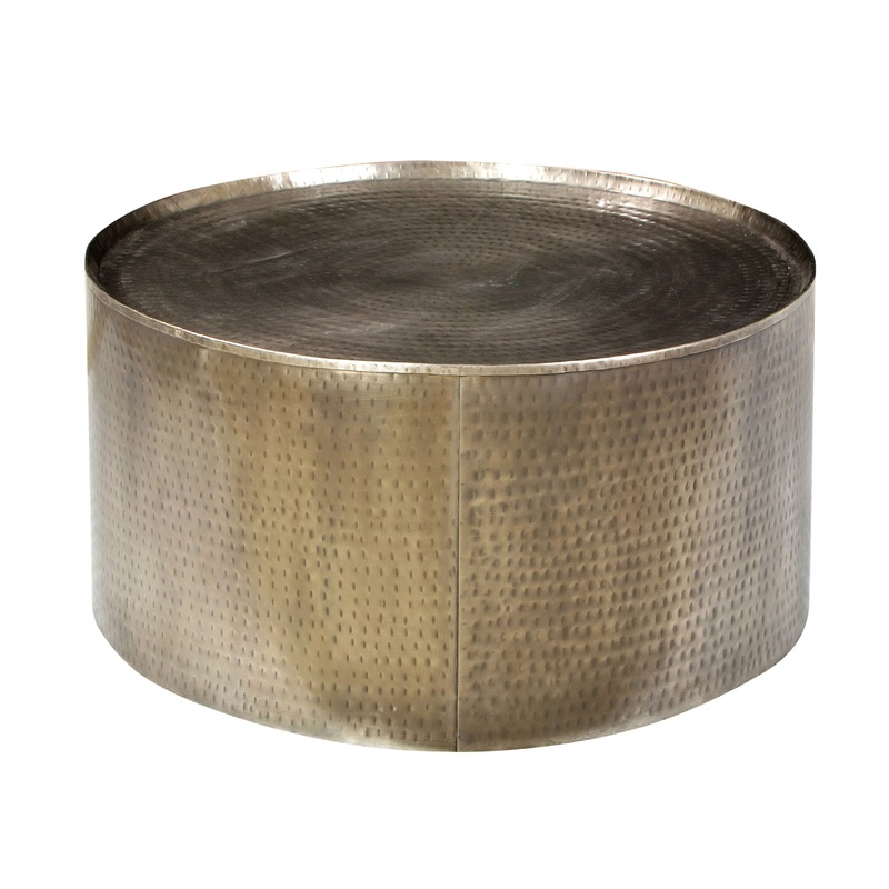 Breezy Brass Caf Table