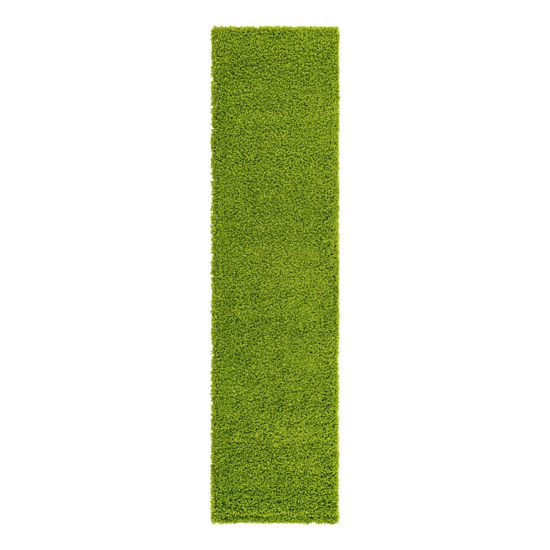 Torunn Grass Green Area Rug Ebern Designs Rug Size: Runner 2′ x 6’5″