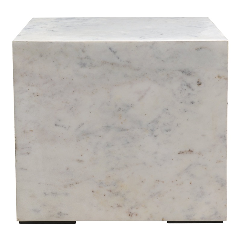 Elegant Contemporary Marble Side Table