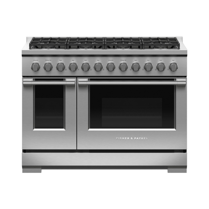 Fisher & Paykel RGV3488N Gas Range, 48″, 8 Burners