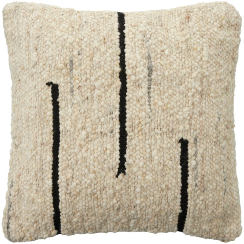 Modern Contrast 18×18 Accent Pillow