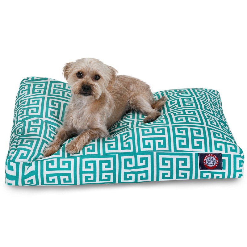 Towers Angela Pet Pillow Majestic Pet Products Color: Pacific Size: Extra Large (42″ W x 50″ D x 5″ H);