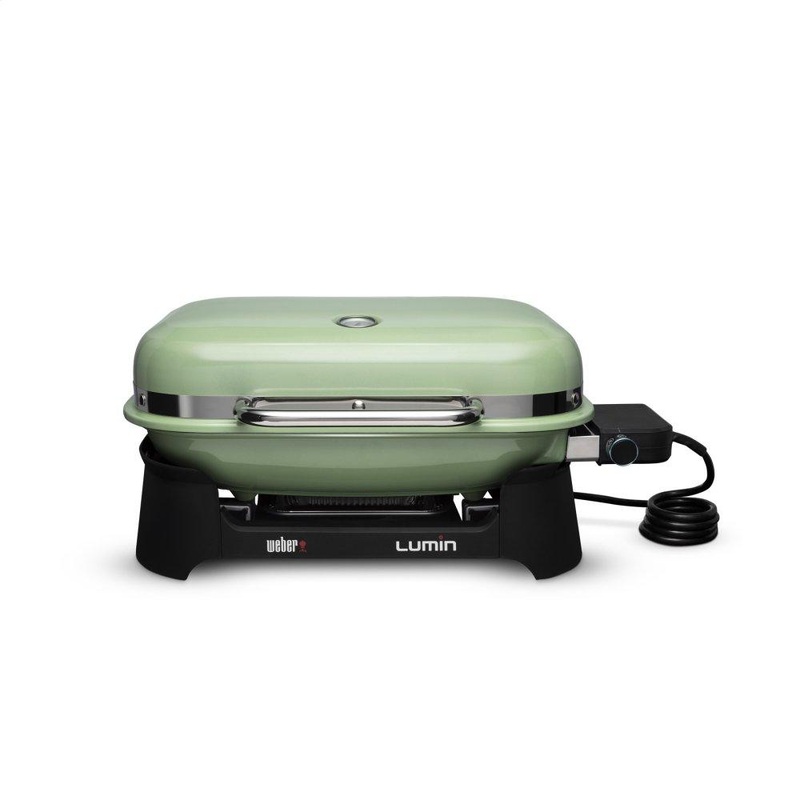 Weber 92070901 Lumin Electric Grill – Seafoam Green