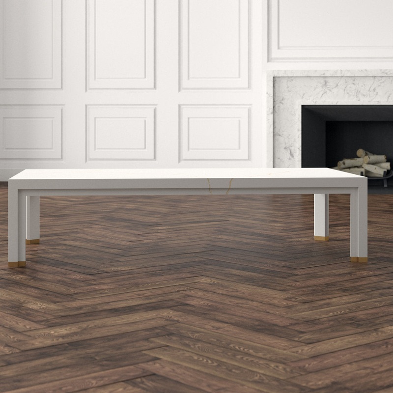Anthony Cox Solid Wood 4 Legs Coffee Table Theodore Alexander