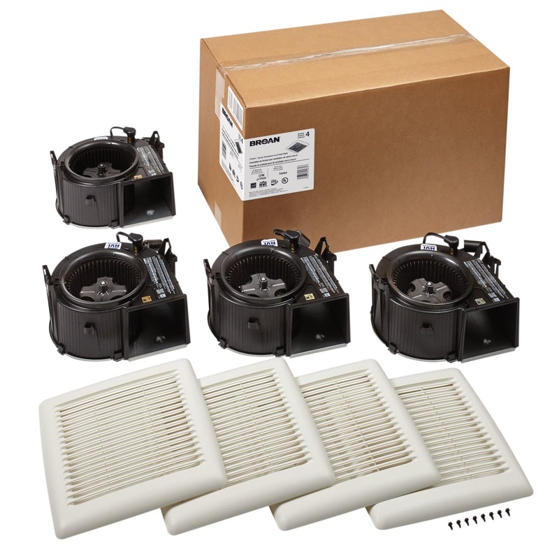 Broan AE50110DCF Broan-Nutone Wall Vent Kit, 3″ Or 4″ Round Duct