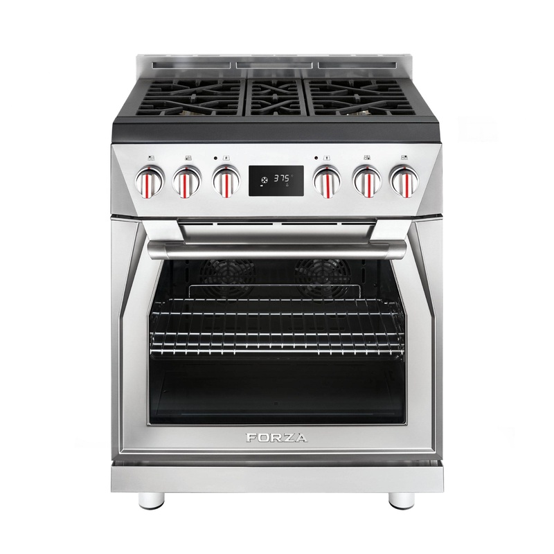 Forzacucina FR304DF 30 Professional Dual Fuel Range