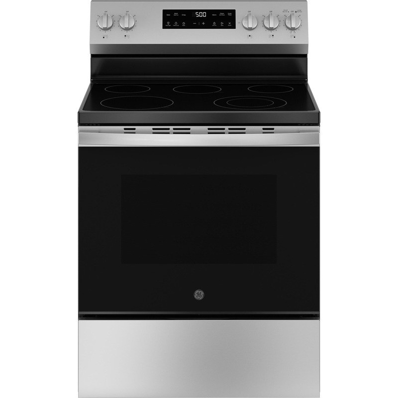 GRF500PVSS GE ENERGY STAR 30″ Free-Standing Electric Range with Crisp Mode