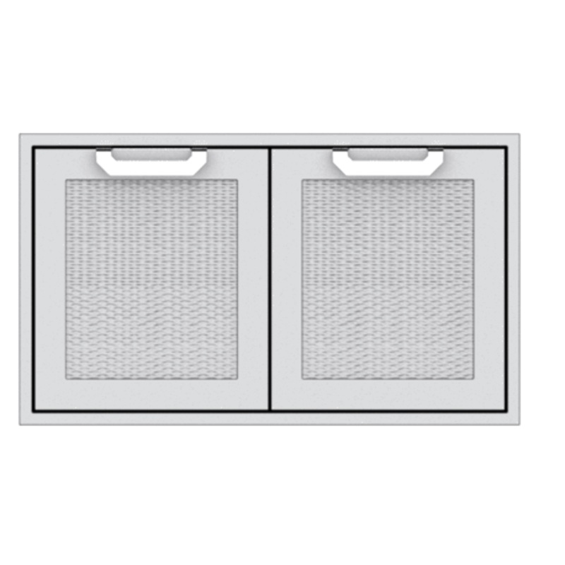 Hestan AGAD36DG Hestan 36″ Double Access Doors Agad – Dark Grey (Custom Color: Pacific Fog)