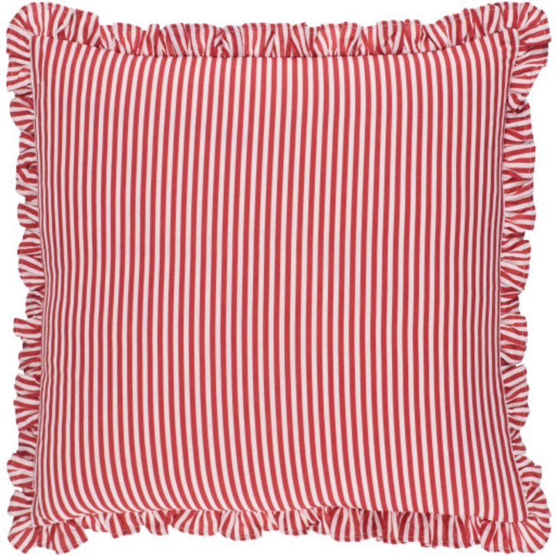 Charming Augusta 18″L x 18″W Farmhouse Cushion