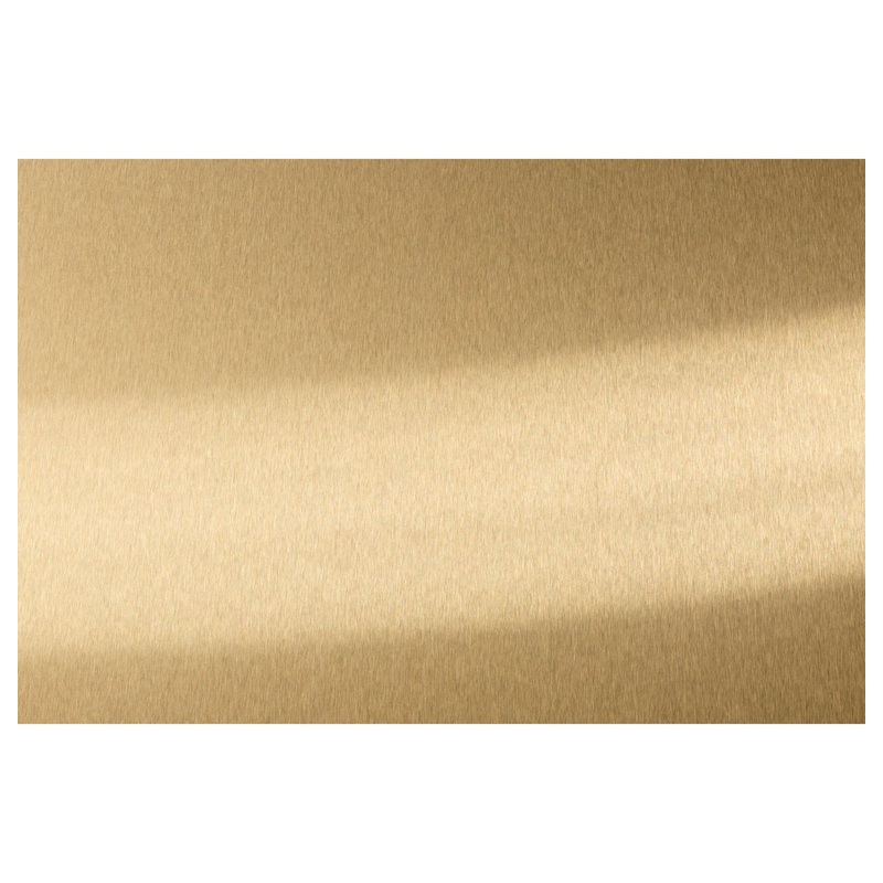 Monogram ZKK60BV Monogram 60″ Toe Kick Brass Designer Collection