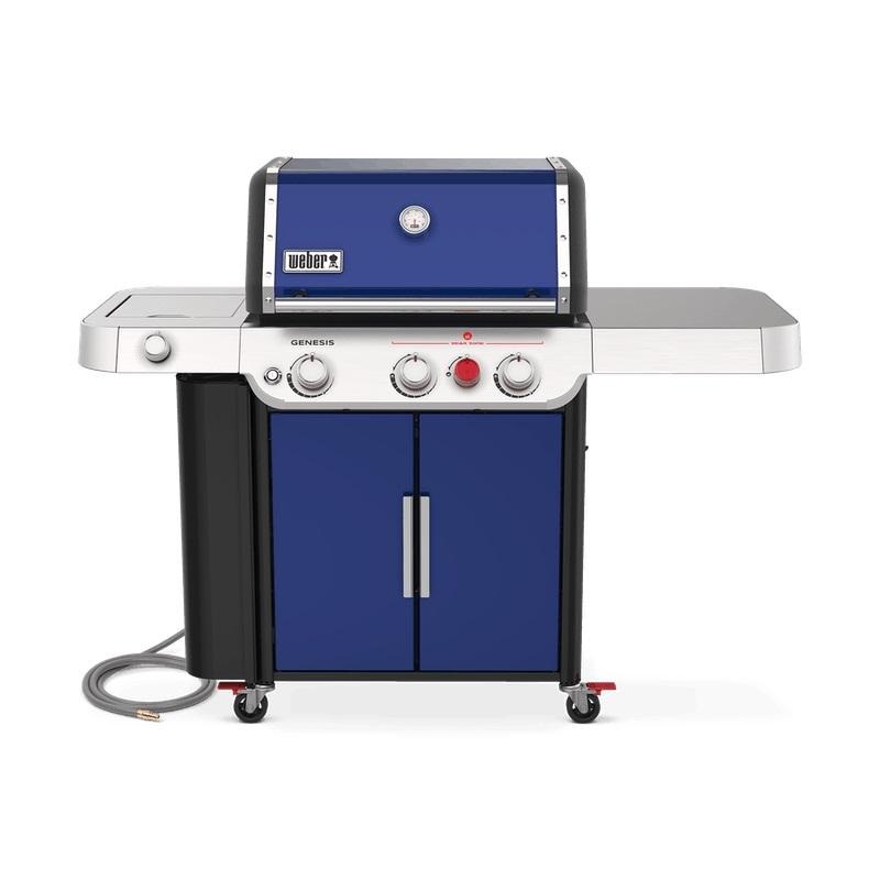 Weber 37480001 Genesis E-335 Gas Grill – Deep Ocean Blue Natural Gas