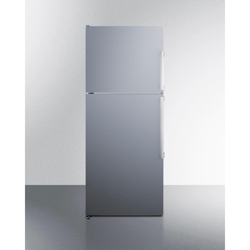 Summit FF1514SSIMLHD 28″ Wide Top Mount Refrigerator-Freezer With Icemaker