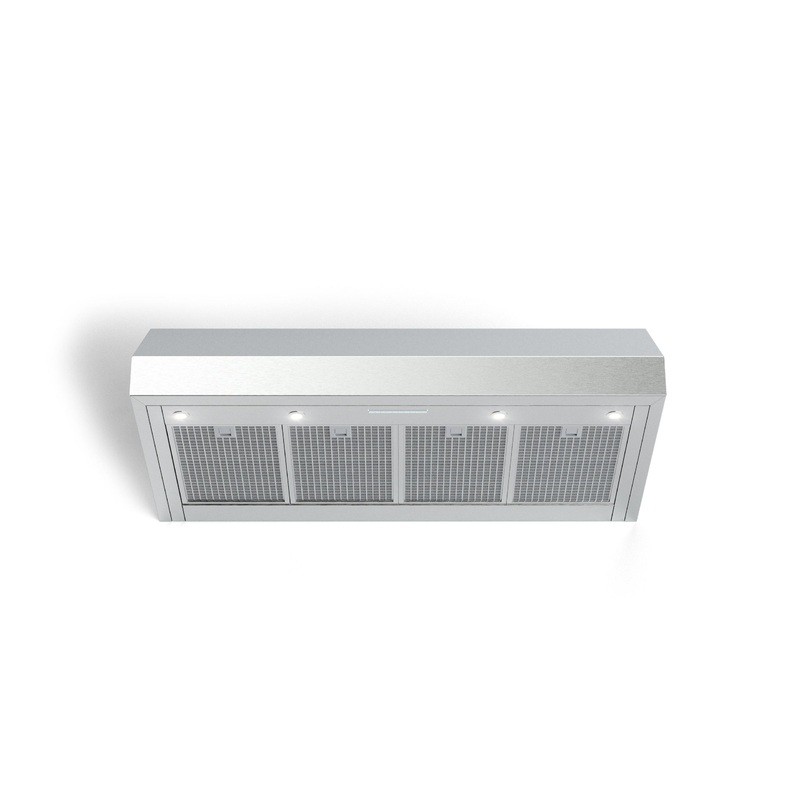 Verona VELP4810GSS 48″ Designer Low Profile Hood, Wall-mount – 1200 CFM – 4 Speeds