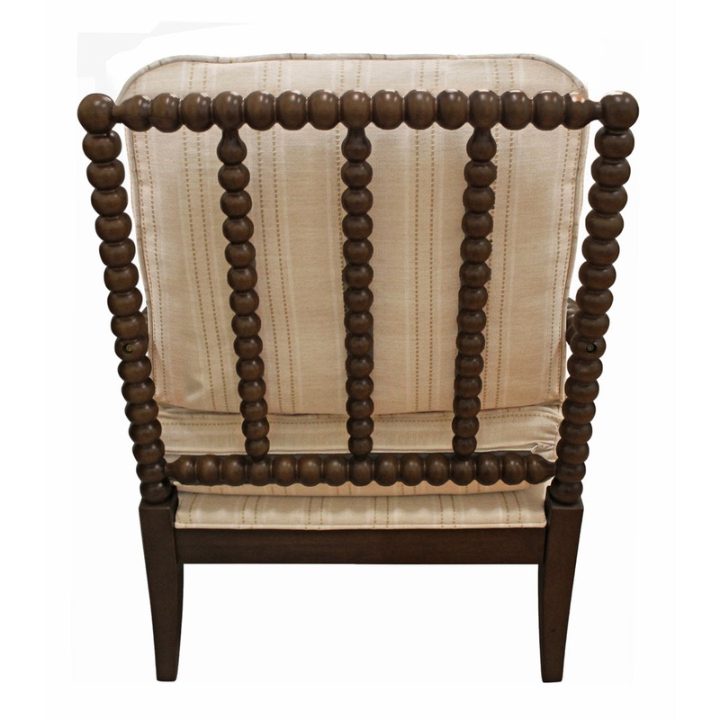 28″ W Linen Armchair Langley Street Fabric: Beige Linen
