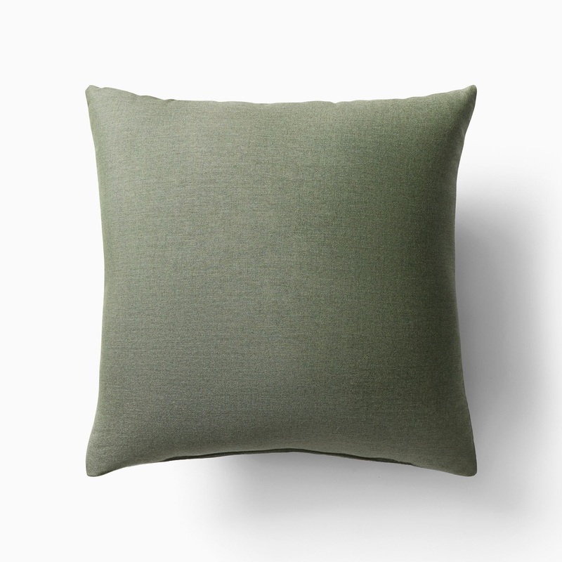 Sunbrella Solid Indoor Outdoor Cast Pillow 24×24