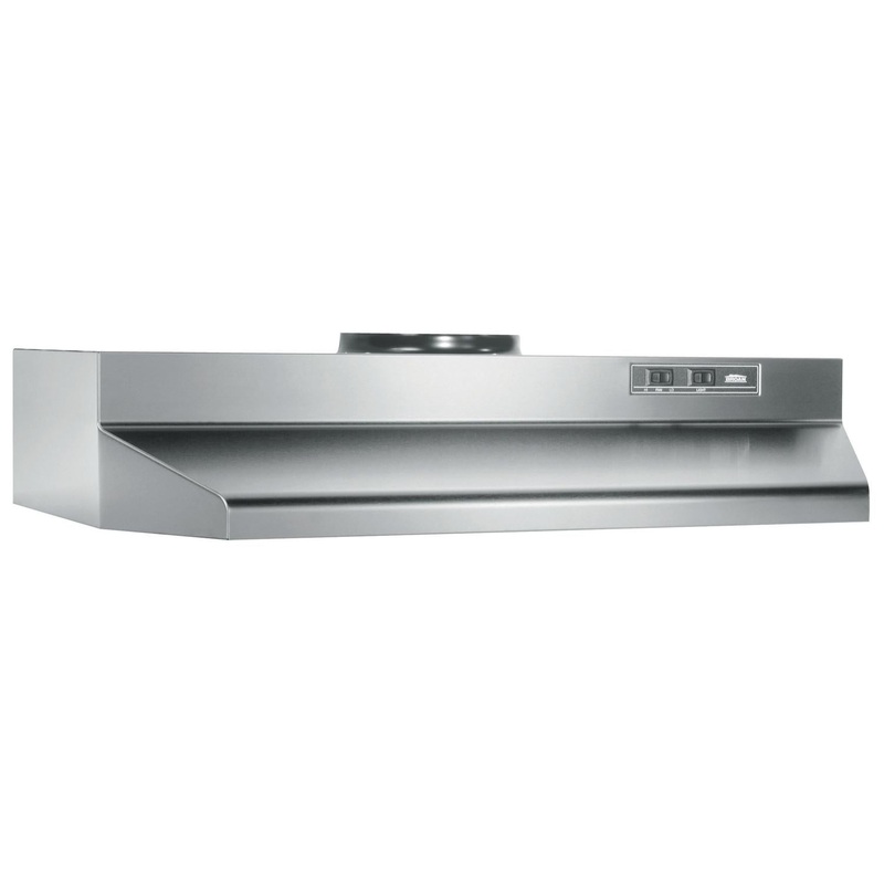 422404 Broan 24-Inch Under-Cabinet Range Hood, Stainless Steel