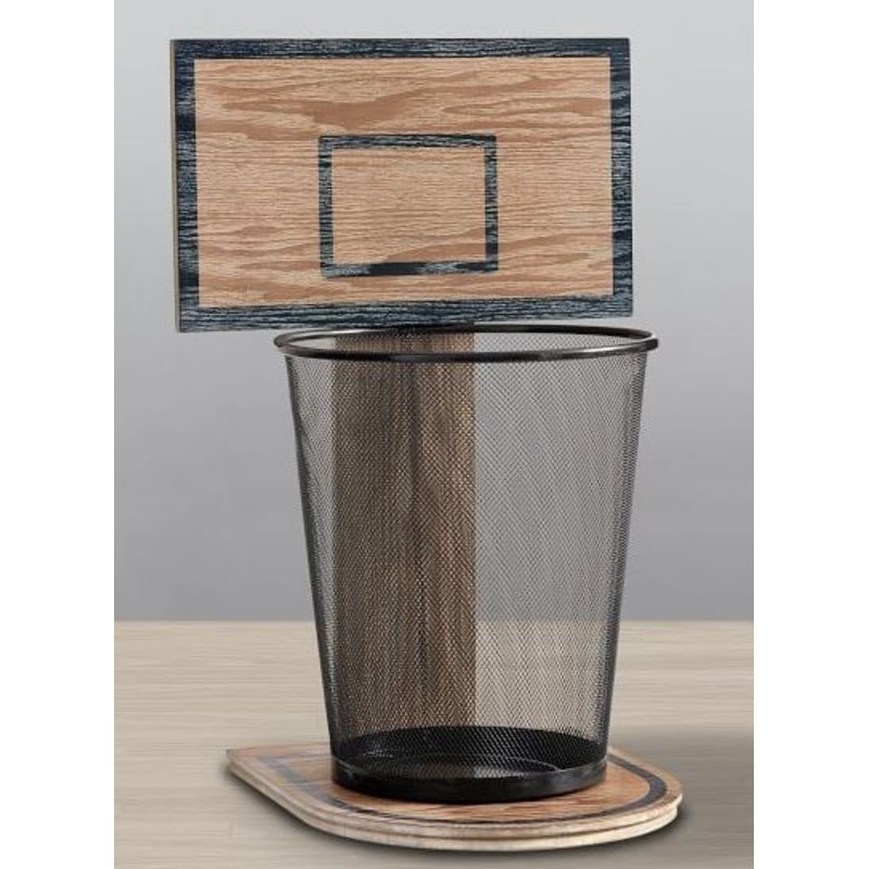 Basketball Hoop Trashcan