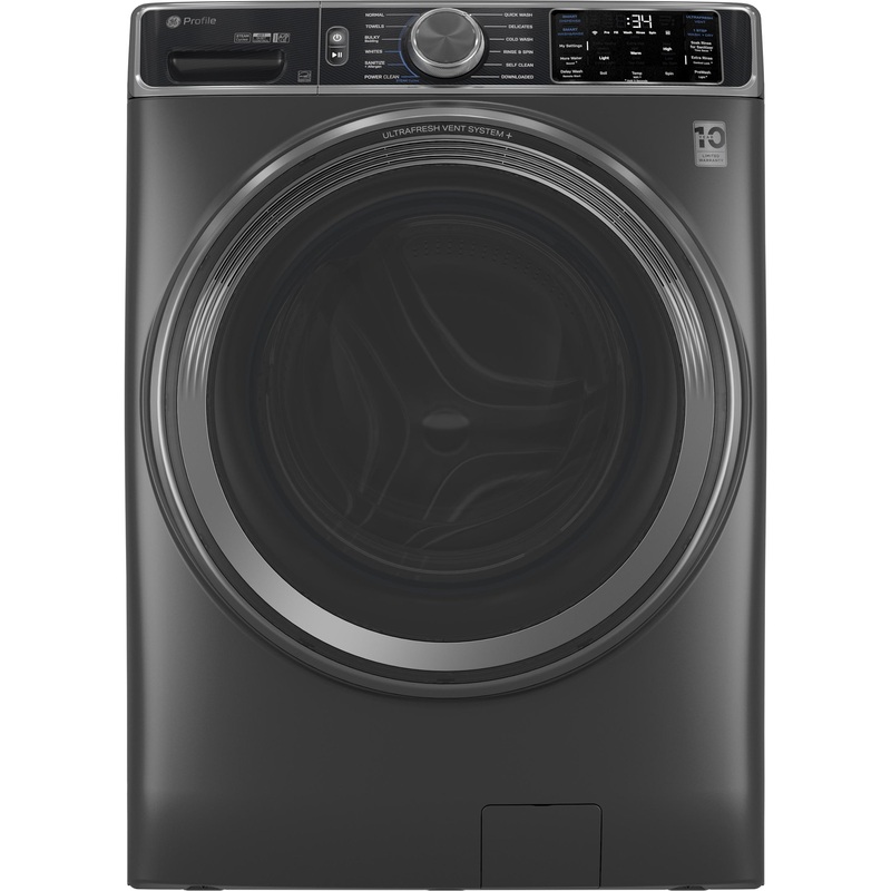 Ge Appliances PFW955SPWDS Ge Profile 5.5 Cu. Ft. Capacity Smart Front Load Energy Star Steam Washer With Ultrafresh Vent System+ And Smart Wash & Smart Rinse
