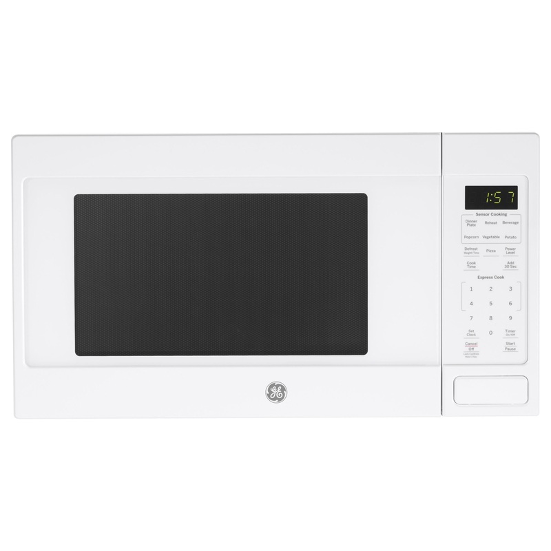 JES1657DMWW GE 1.6 Cu. Ft. Countertop Microwave Oven