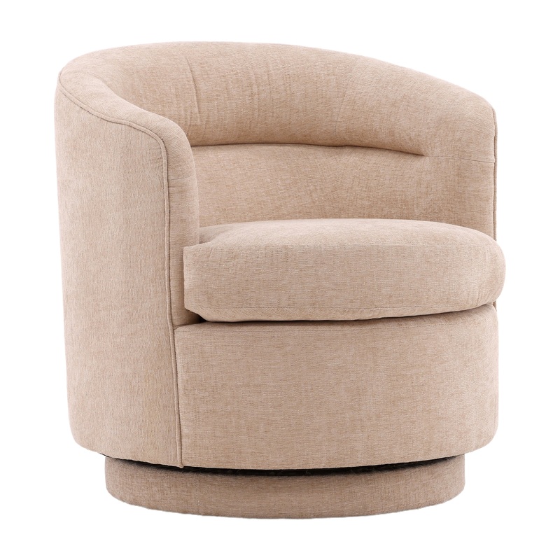 SpinSensation Rotating Chair – Warm Beige