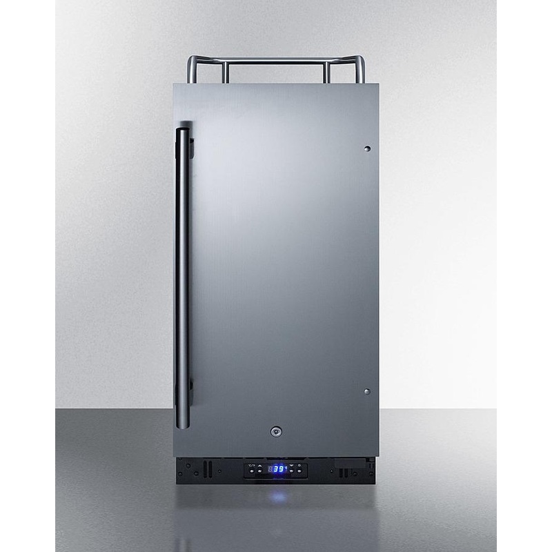 Summit SBC15NKCSS 15″ Wide Built-in Kegerator