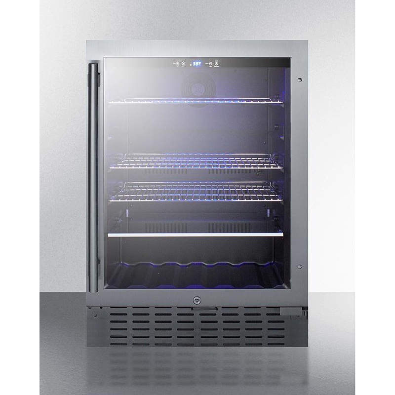 Summit SCR2466B 24″ Wide Built-in Beverage Cooler