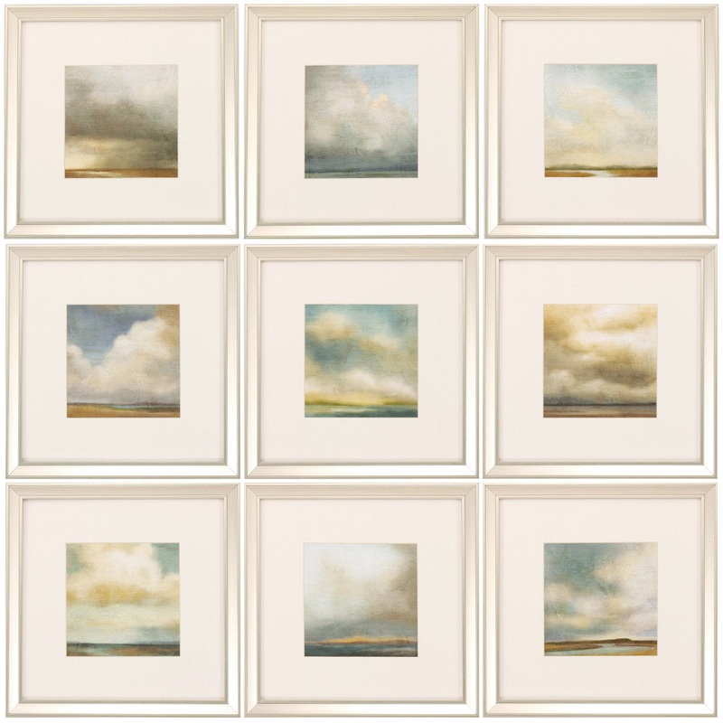 Atmosphere by Suzanne Nicoll – 9 Piece Picture Frame Print Joss & Main