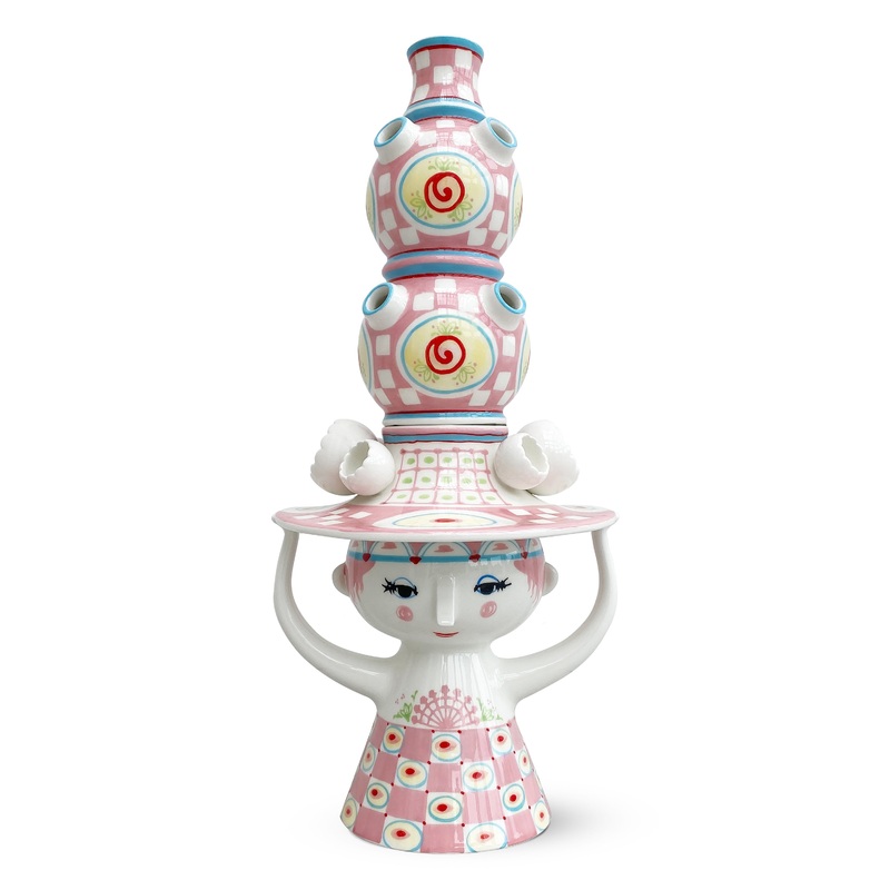 Lady with Hat Vase