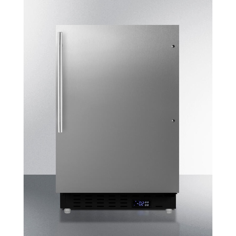 Summit ALFZ37BSSHV 20″ Wide Built-In All-Freezer, Ada Compliant