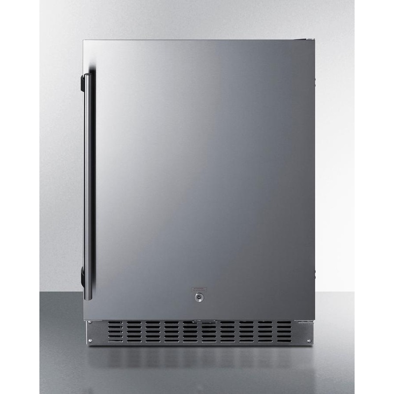 Summit ASDS2413CSS 24″ Wide Built-In All-Refrigerator, Ada Compliant