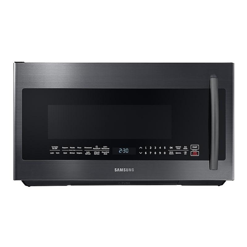 2.1 cu. ft. Over-the-Range Microwave with PowerGrill in Fingerprint Resistant Black Stainless Steel