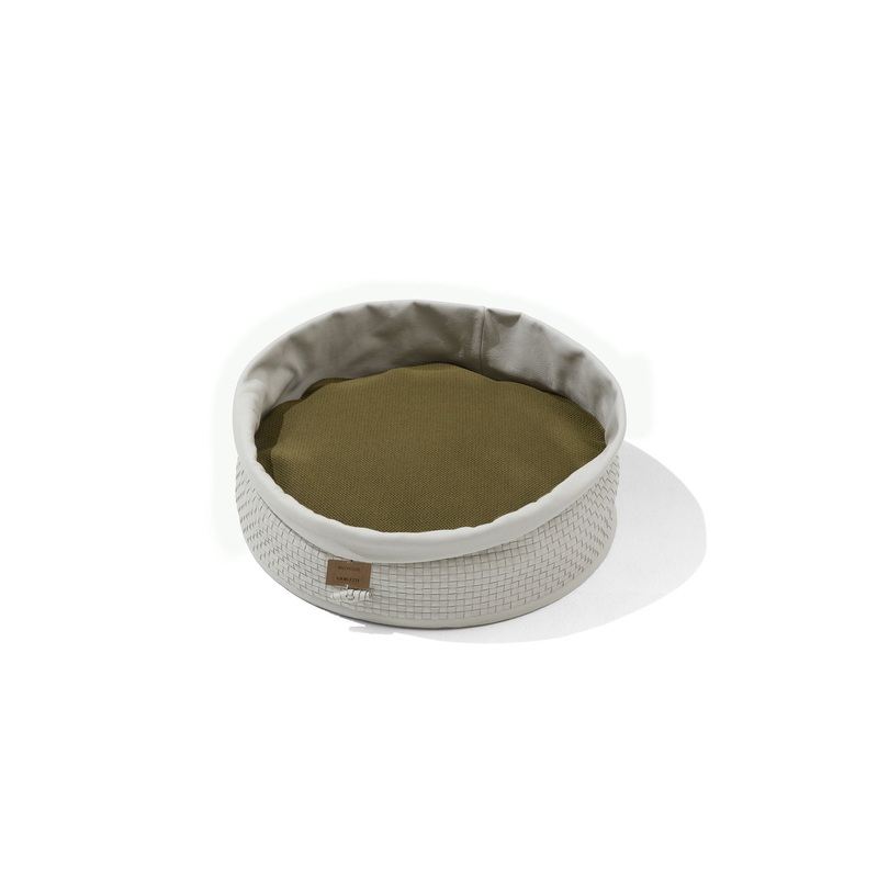 Bau’House Leather Woven Pet Bed
